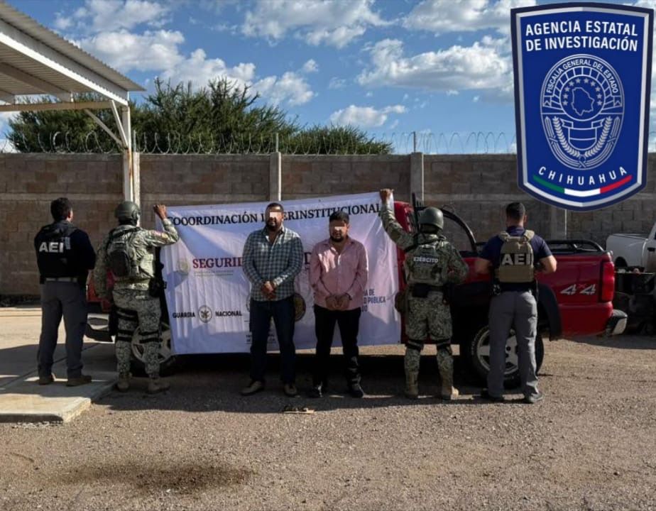 Detenidos en Parral dos hombres con droga y arma de fuego durante operativo BOI