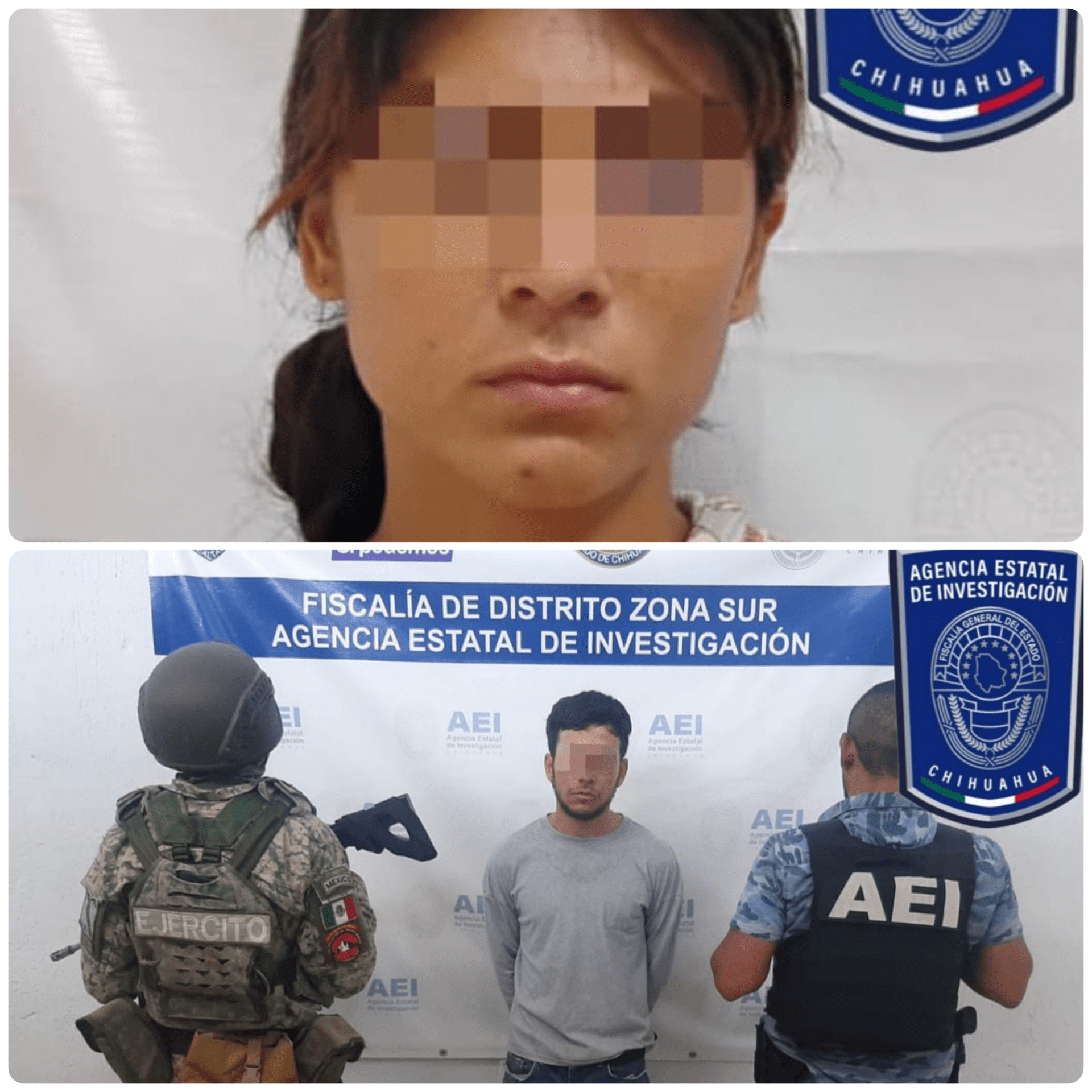 Detiene AEI a dos imputados por diversos robos en Parral