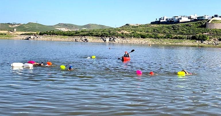 Fallece nadadora tras evento de aguas abiertas en la Presa El Rejón