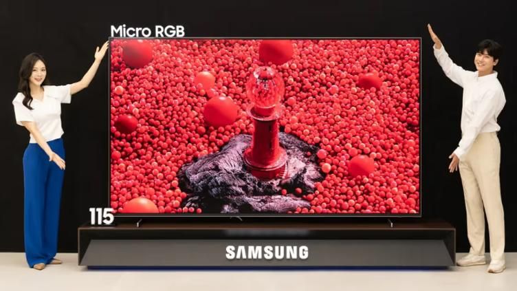 Lanzó Samsung el primer televisor Micro RGB del mundo