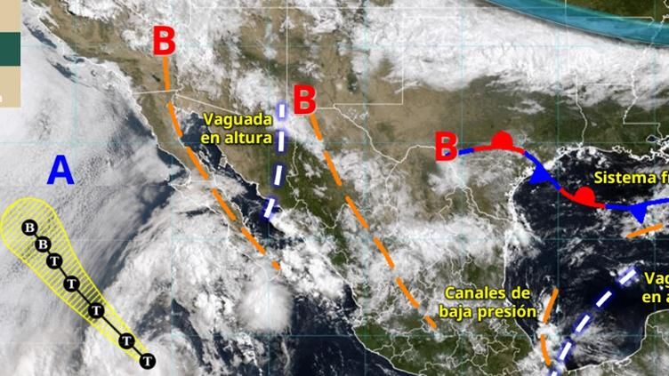 Monzón y vaguada: lloverá en 68 localidades este martes