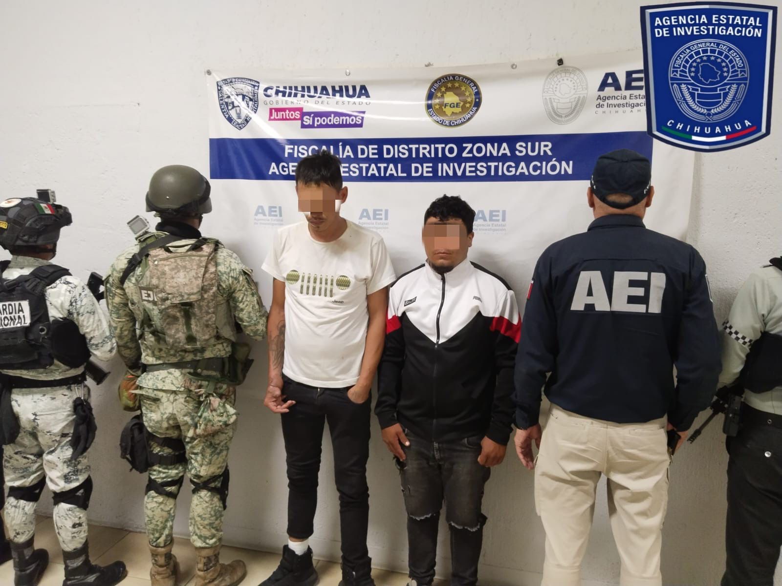 Prisión preventiva para tres miembros de “Los Cabrera” por secuestro de paramédicos en Parral