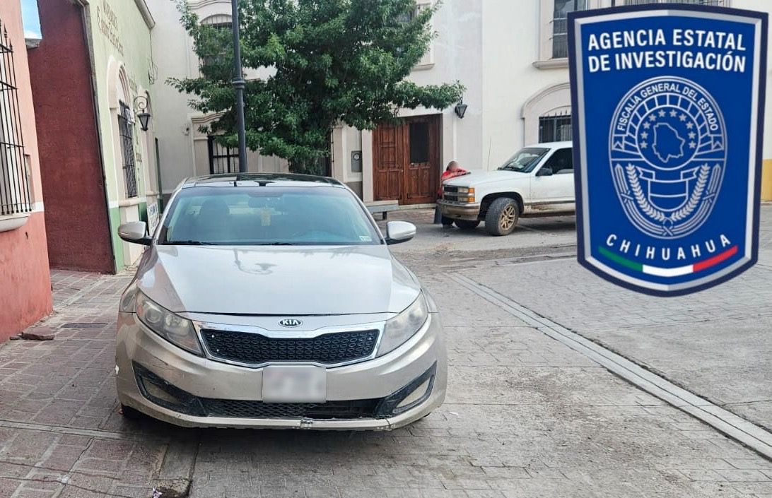 Recupera AEI automóvil robado en Santa Bárbara