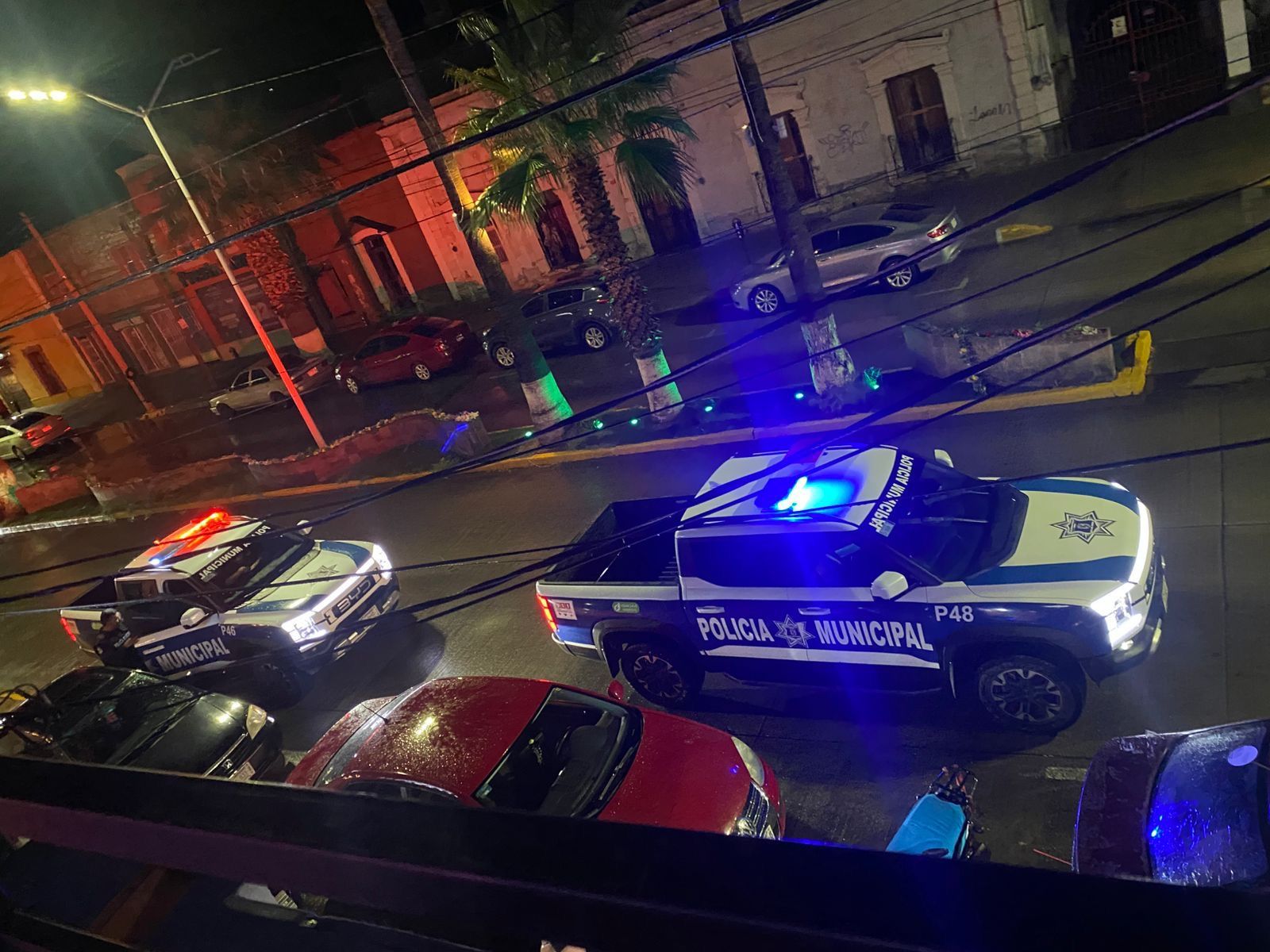 Operativo de seguridad en Parral tras amenaza con arma blanca en bar del Centro