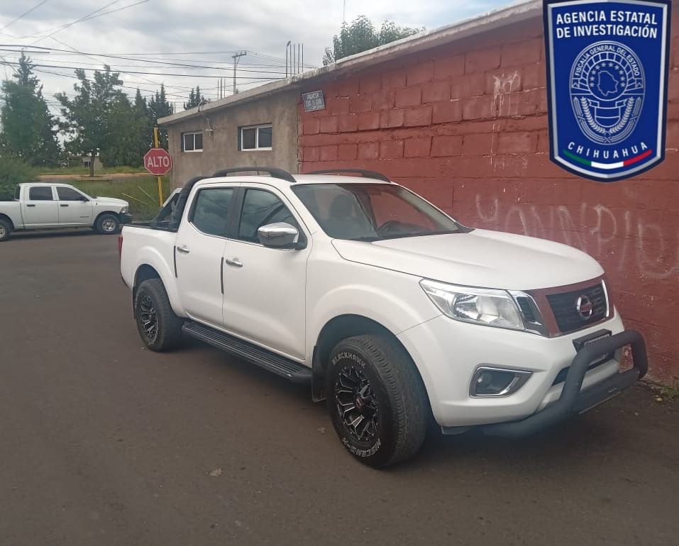 Recupera AEI en Parral dos camionetas con reporte de robo en la ciudad de Chihuahua