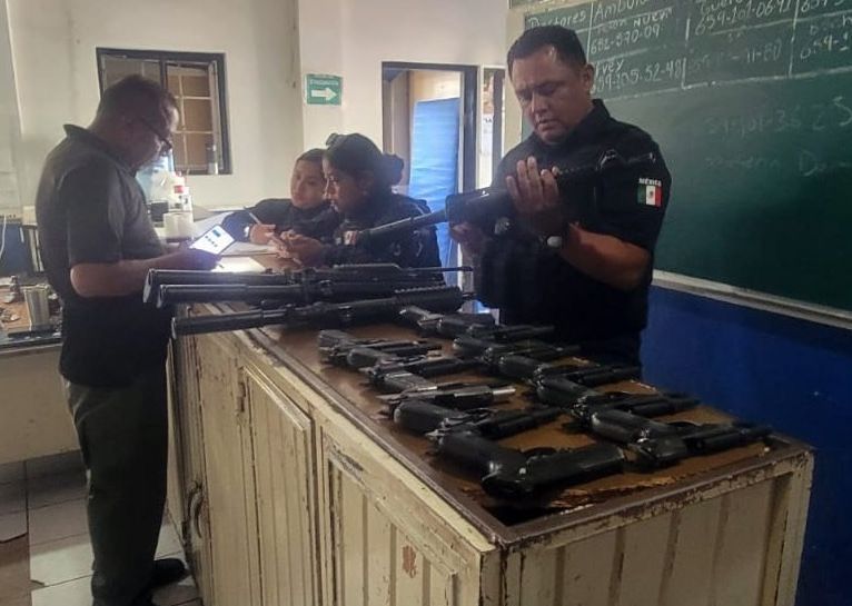 Matachí: SSPE retira armas a Policía Municipal por irregularidades detectadas
