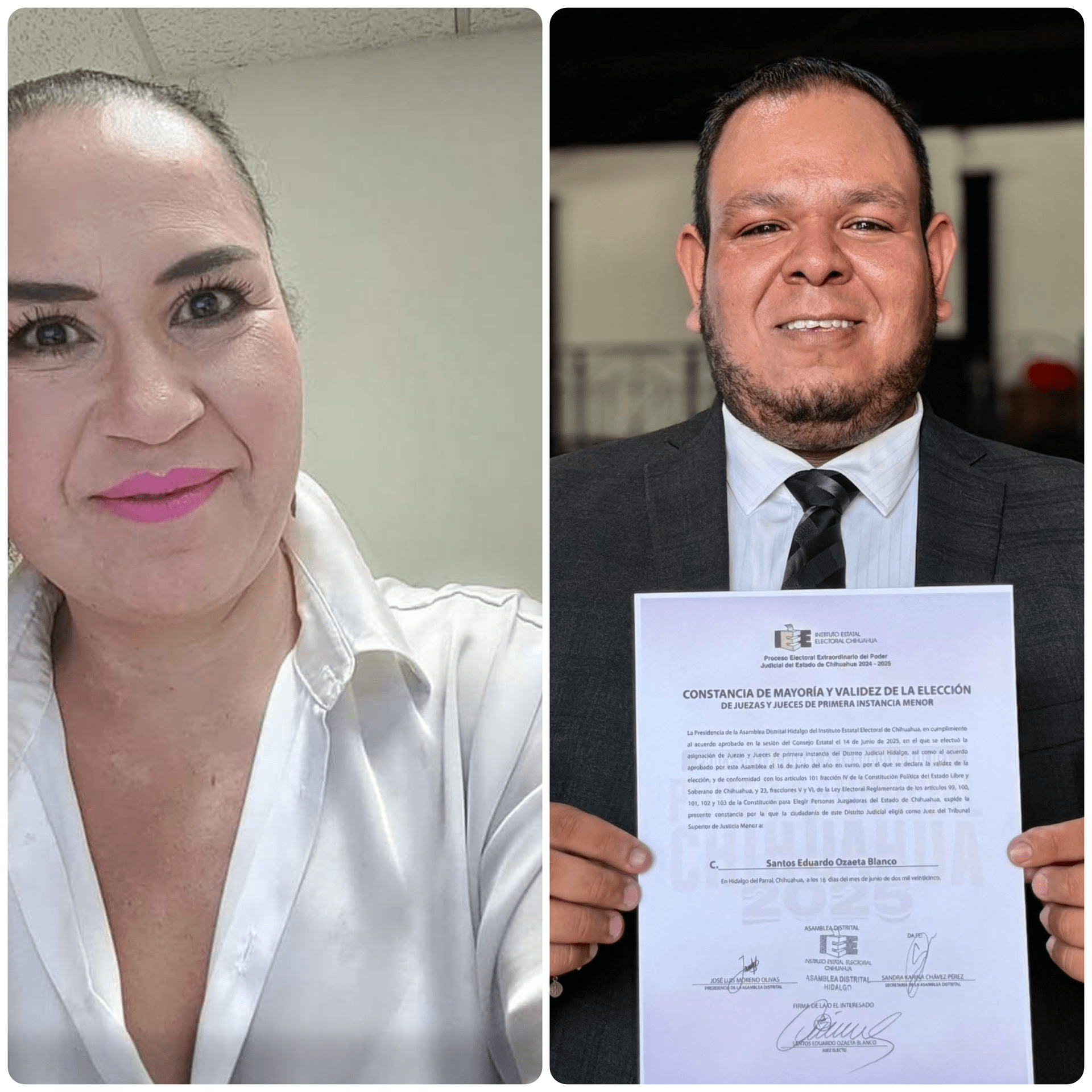 Conoce a las juezas y jueces del Distrito Judicial Hidalgo con cabecera en Parral