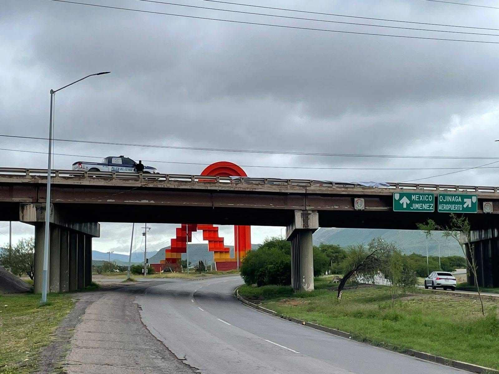 Movilización por supuesta narcomanta; eran lonas de colectivos