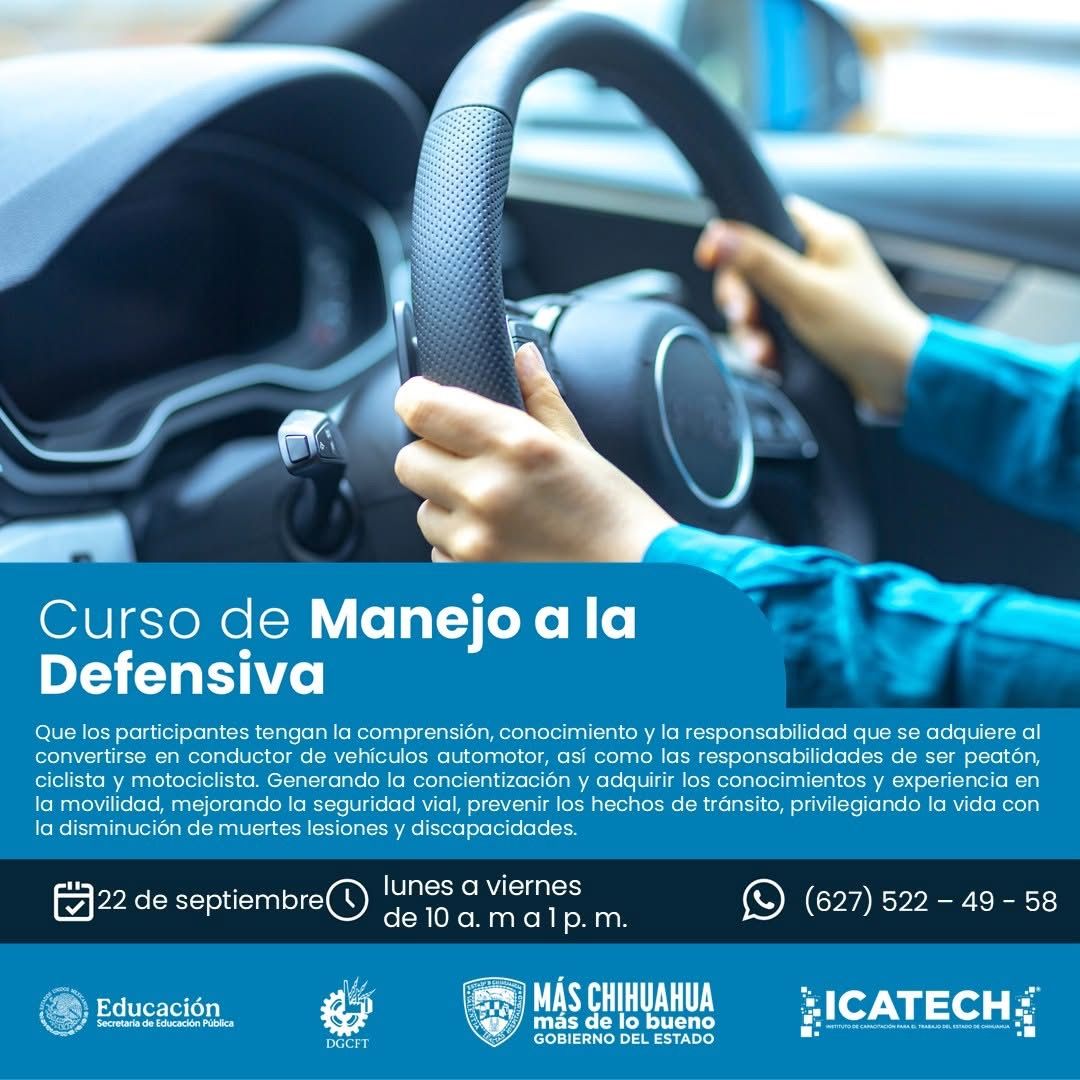 Parral recibirá curso de Manejo a la Defensiva: “Caballero del Camino”