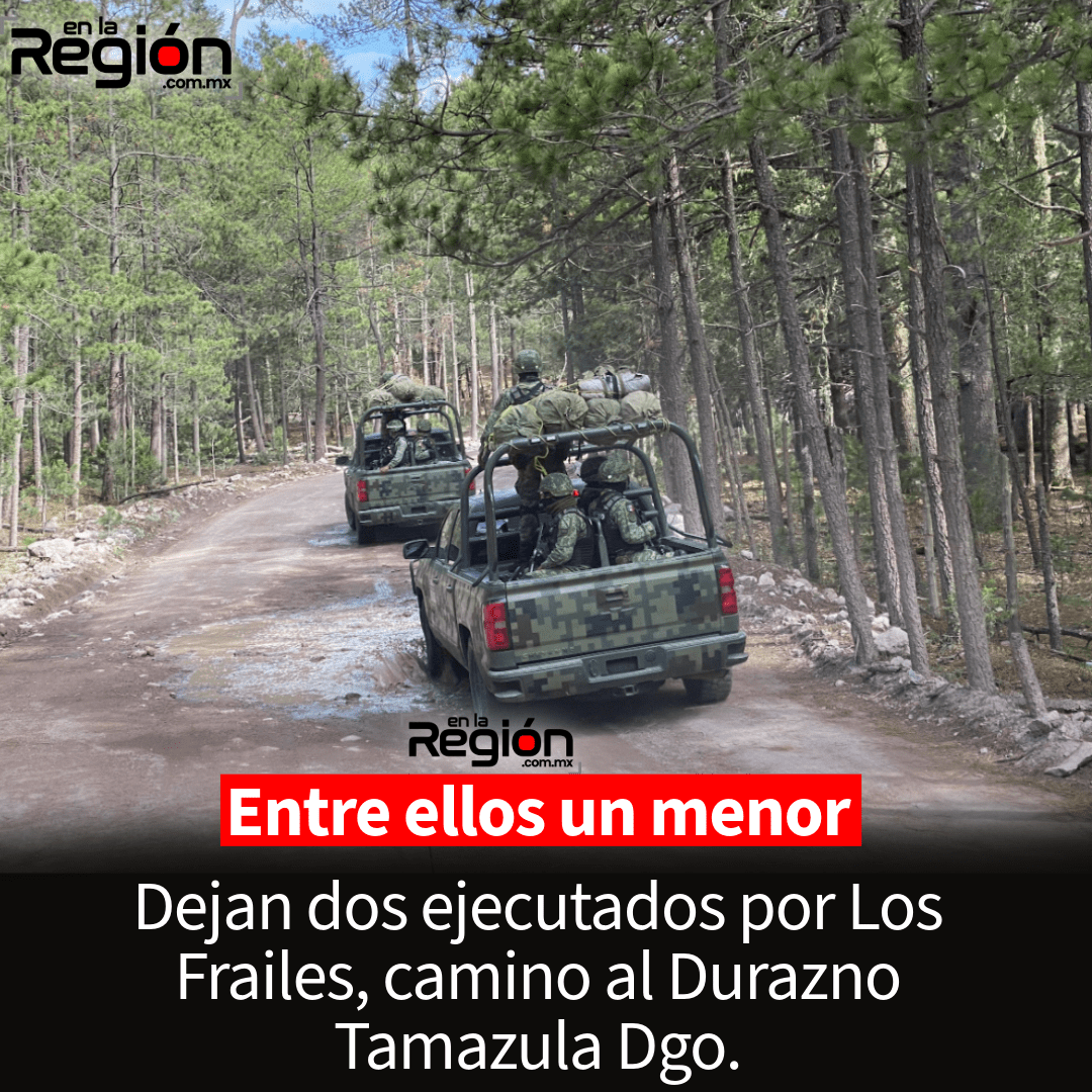 Violencia en la sierra de Tamazula, Durango: versiones extraoficiales descartan enfrentamiento