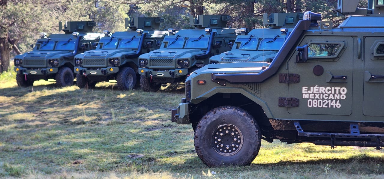 Refuerza el Ejército Mexicano la seguridad en la Sierra de Moris con vehículos de nueva tecnología