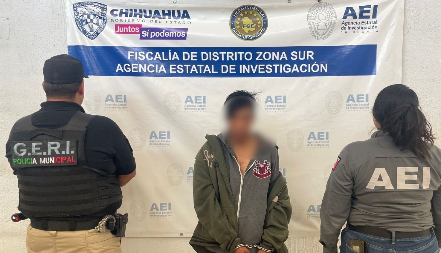 DSPM y AEI logran detención por delito contra la salud en Parral