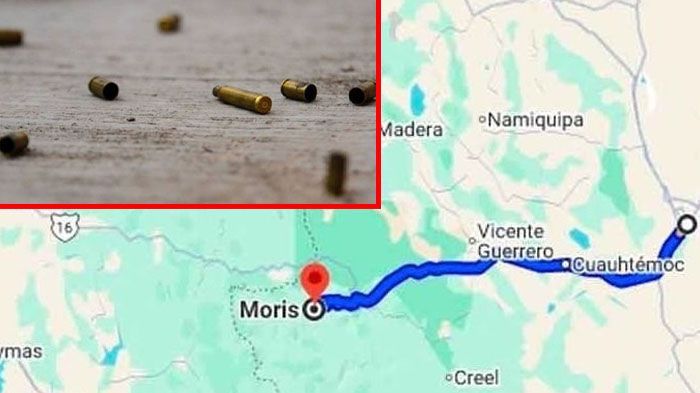 Enfrentamiento entre sicarios y policías en Moris deja dos agentes heridos