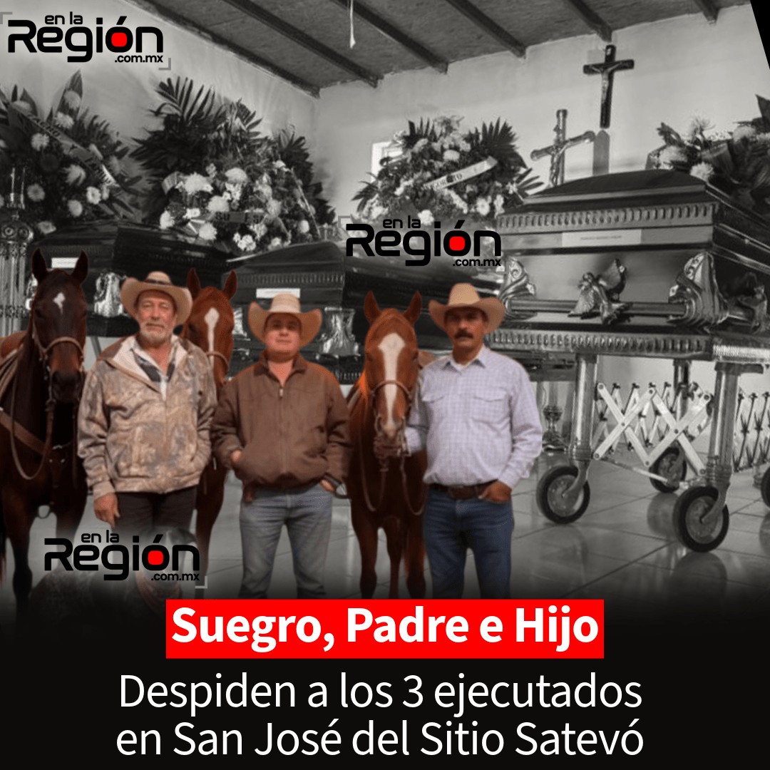 Suegro, padre e hijo: el adiós en San José del Sitio, Satevó