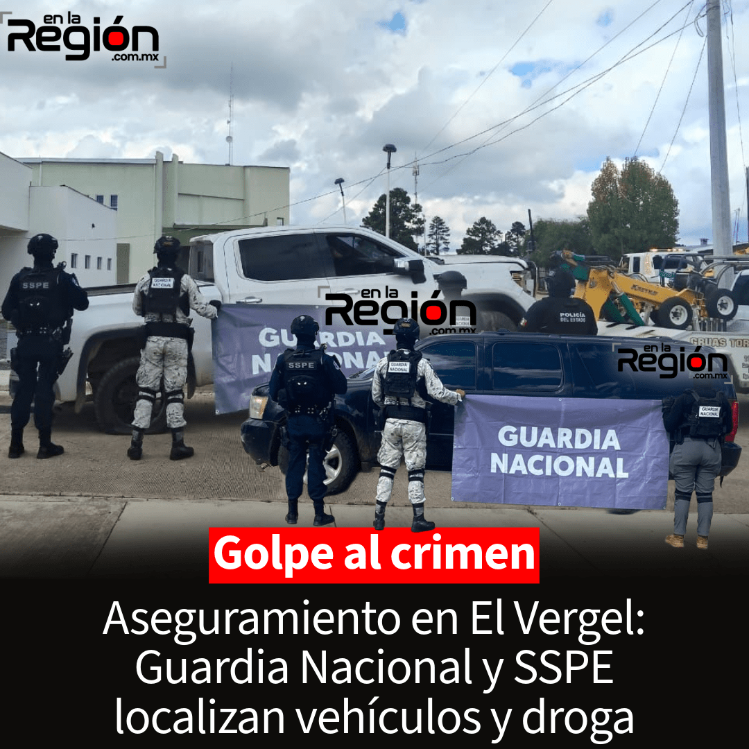 Operativo en El Vergel: aseguran camionetas y casi 6 kilos de semilla de marihuana