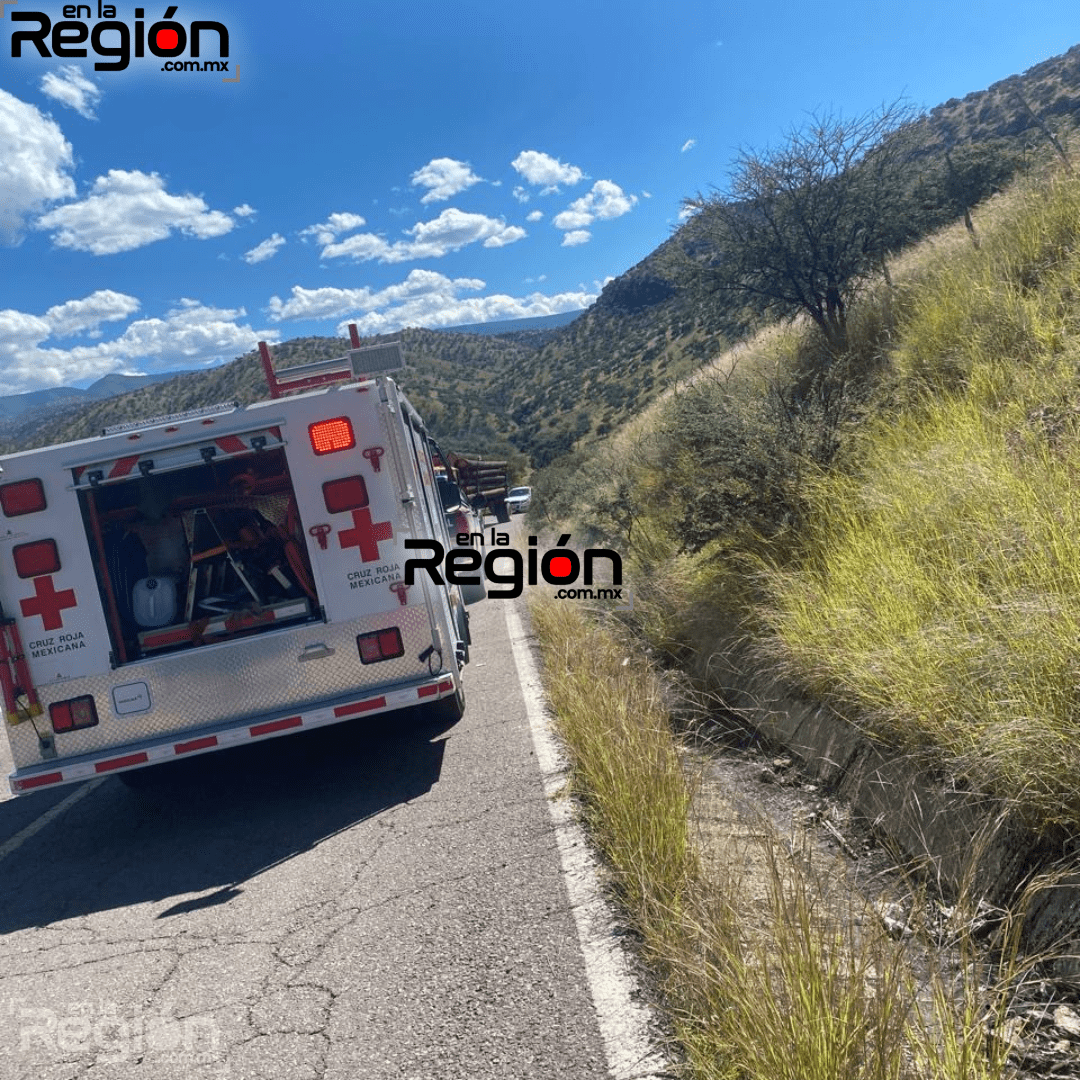 Fatal accidente en la carretera Parral–Guadalupe y Calvo deja un hombre sin vida