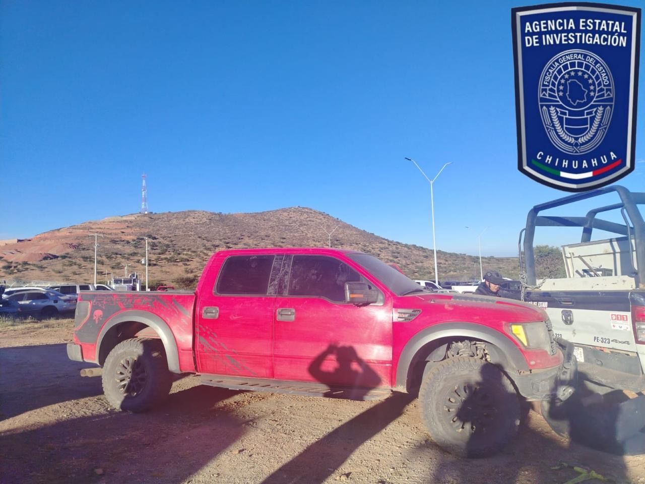 Aseguran camioneta blindada y arsenal en operativo BOI en Matamoros