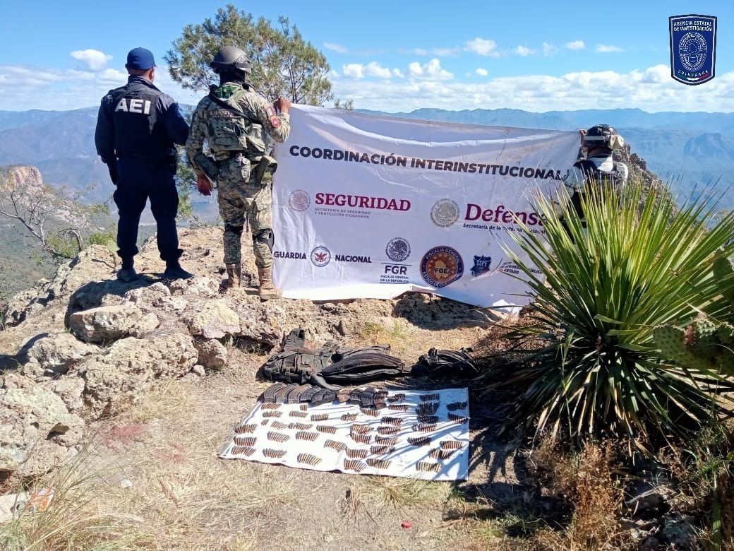 Destruye Célula BOII campamento y asegura cartuchos y equipo táctico en Moris