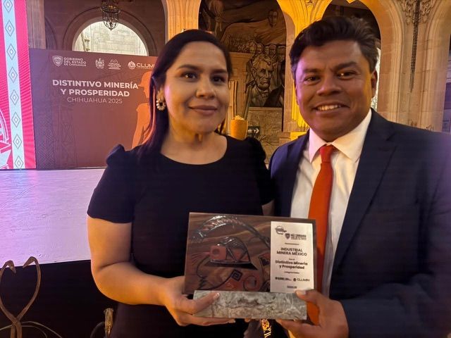 GRUPO MÉXICO RECIBE EL DISTINTIVO “MINERÍA Y PROSPERIDAD 2025” POR IMPULSAR EL DESARROLLO DE CHIHUAHUA