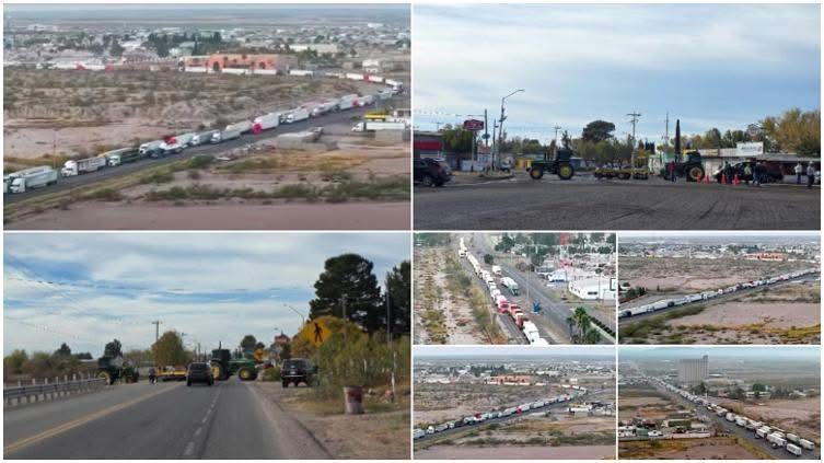 Siguen bloqueos en carreteras de Chihuahua pese a acuerdos con Segob