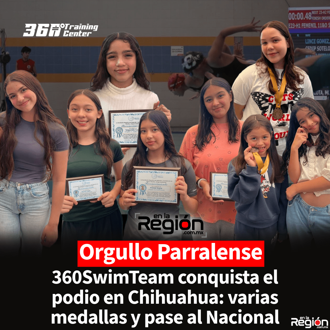 Talento que brilla: Nadadoras del 360 SwimTeam conquistan el Estatal de Natación 2025