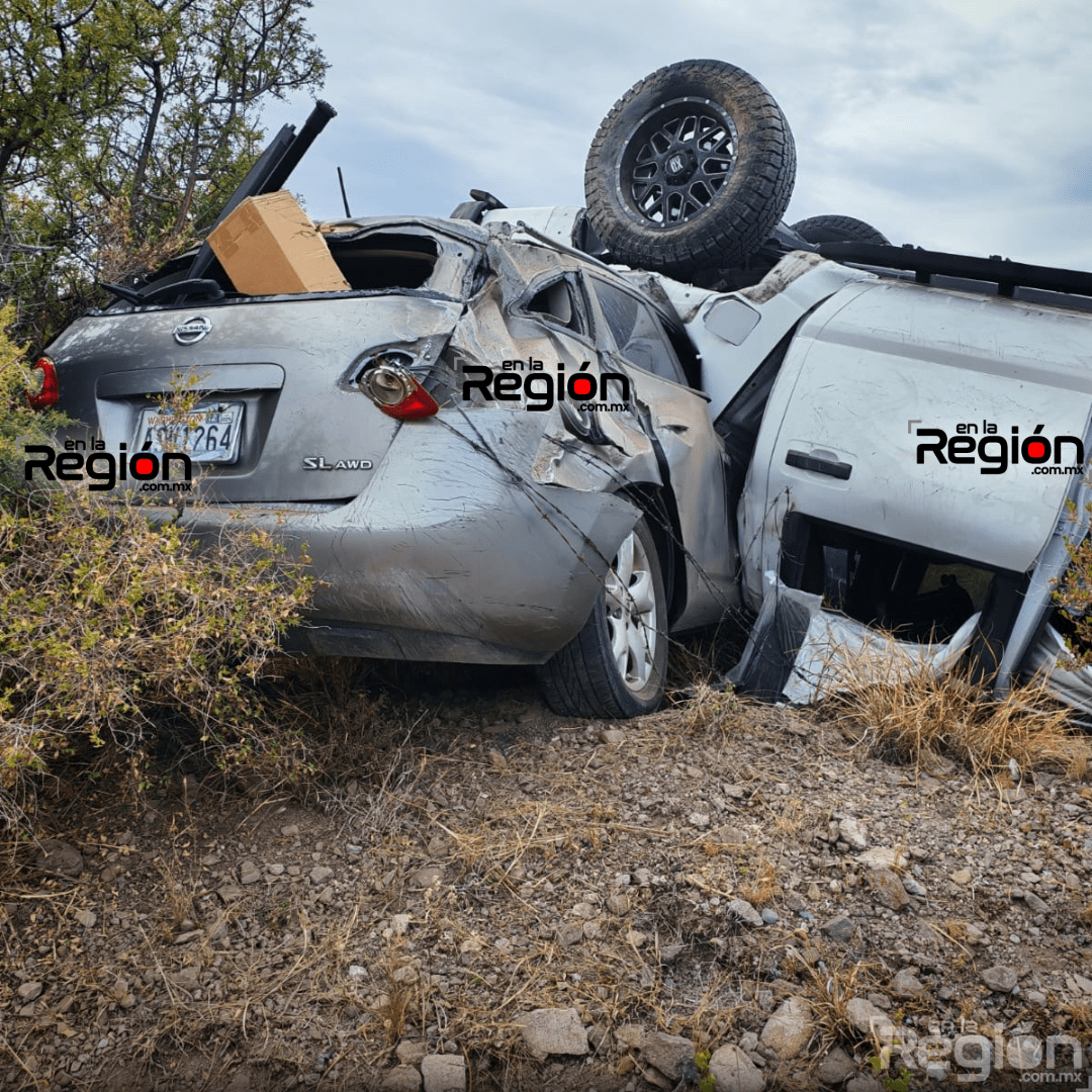 Perdió el control en curva y murió: accidente en carretera rumbo a Parral