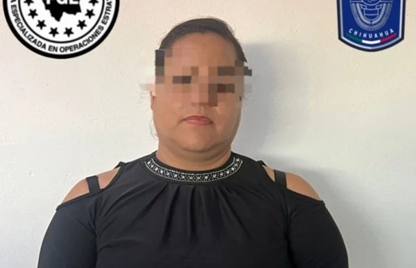Detienen a presunta mujer extorsionadora en Chihuahua
