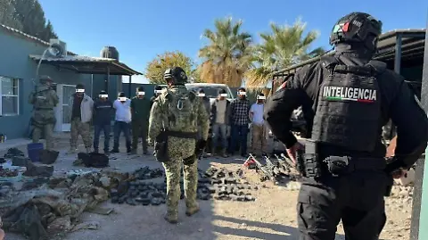 Identifican a los 10 pistoleros detenidos en Aldama junto con “El 04”