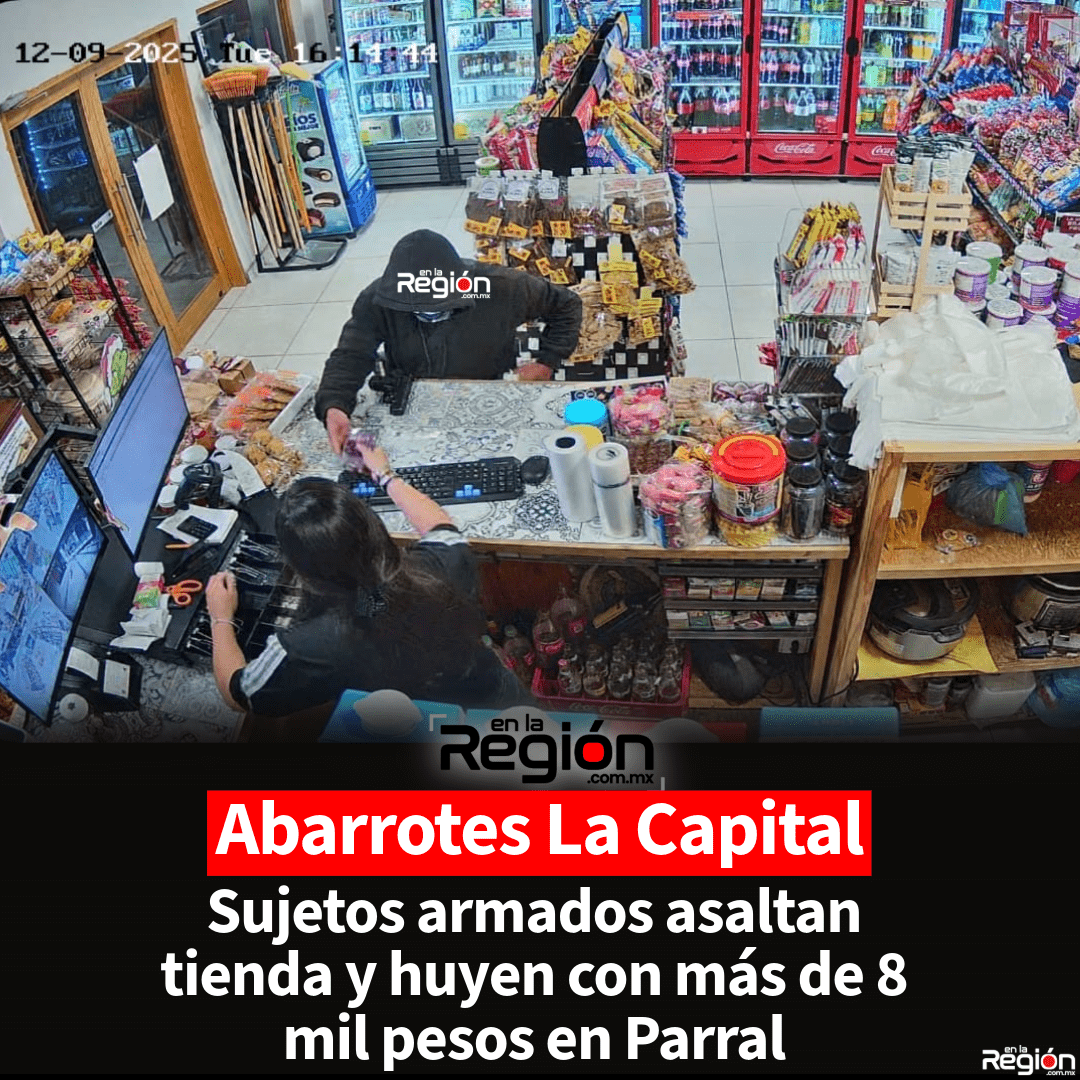 Robo a mano armada en abarrotes rumbo al antiguo camino a Matamoros
