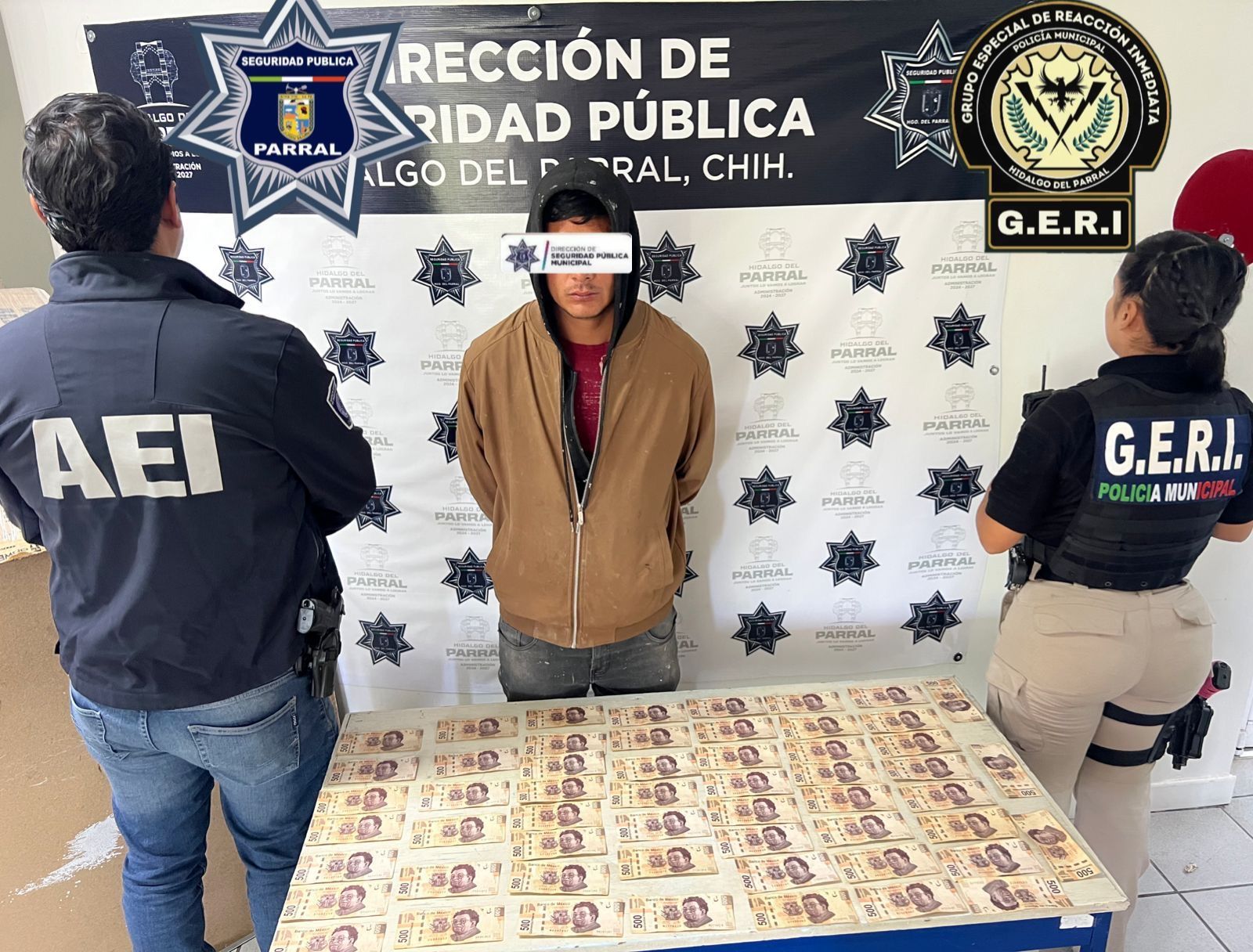 DSPM recupera $60,000 tras reporte de robo; detienen al presunto responsable “El Monkey”