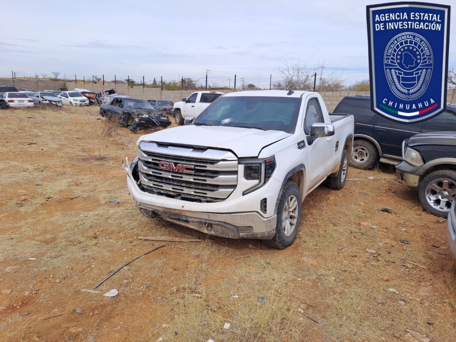 Parral: AEI asegura pick up robada en Sinaloa