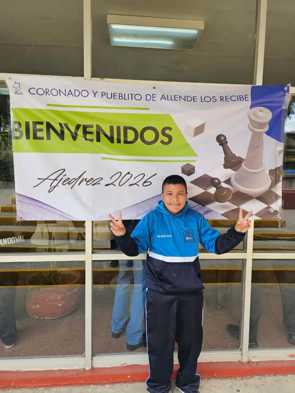 Alumnos de la Secundaria de Yerbitas destacan en ajedrez y atletismo