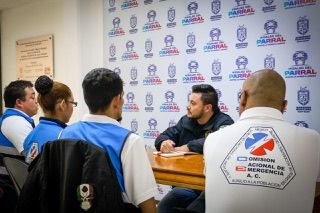 Refuerzan Protección Civil y Comisión Nacional de Emergencias coordinación ante emergencias en Parral