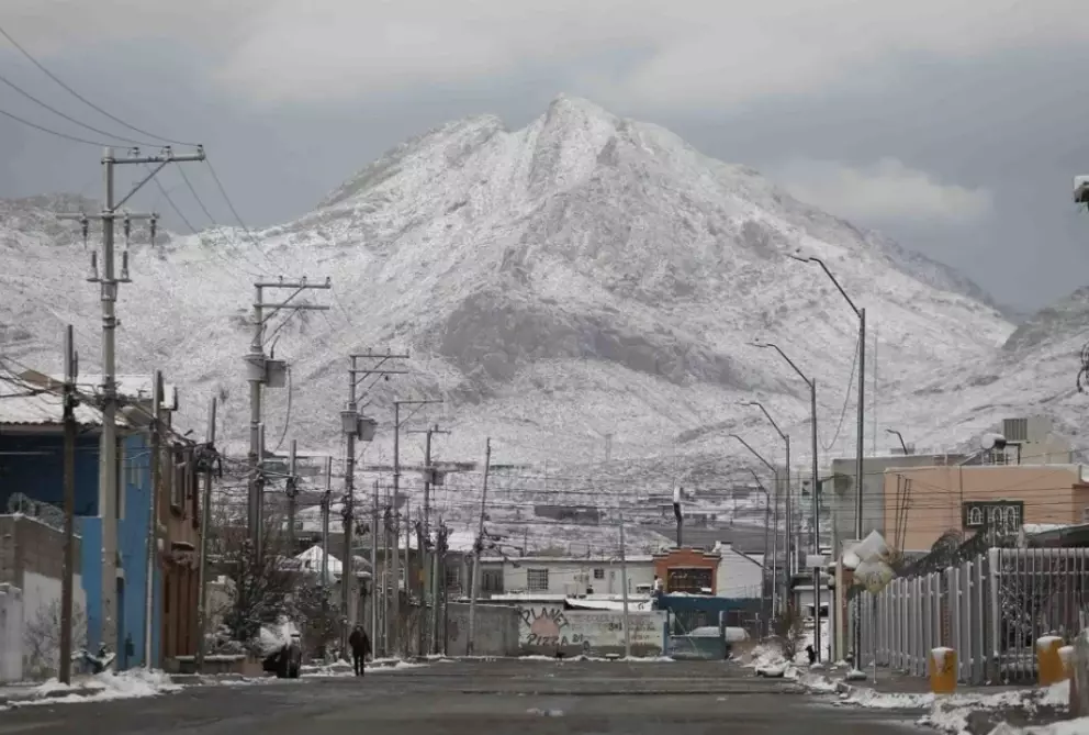 Prevén posible caída de nieve en zonas de Chihuahua esta semana
