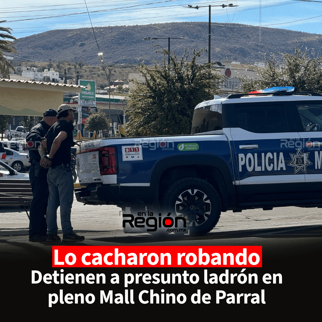 Lo cachan robando en Mall Chino de la Tecnológico y termina detenido