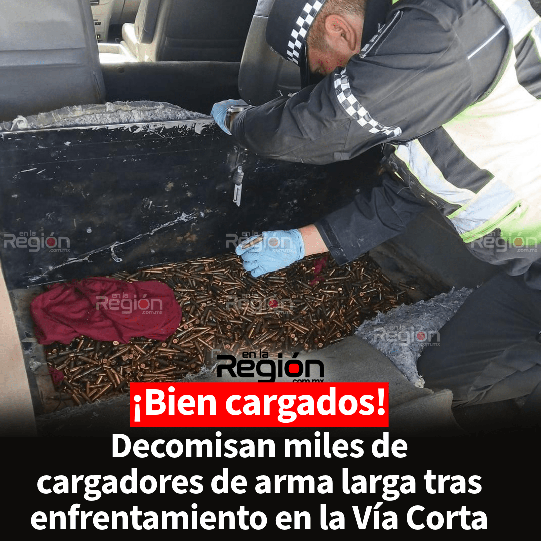 Aseguramiento de miles de cartuchos provoca balacera en la Vía Corta Parral–Chihuahua