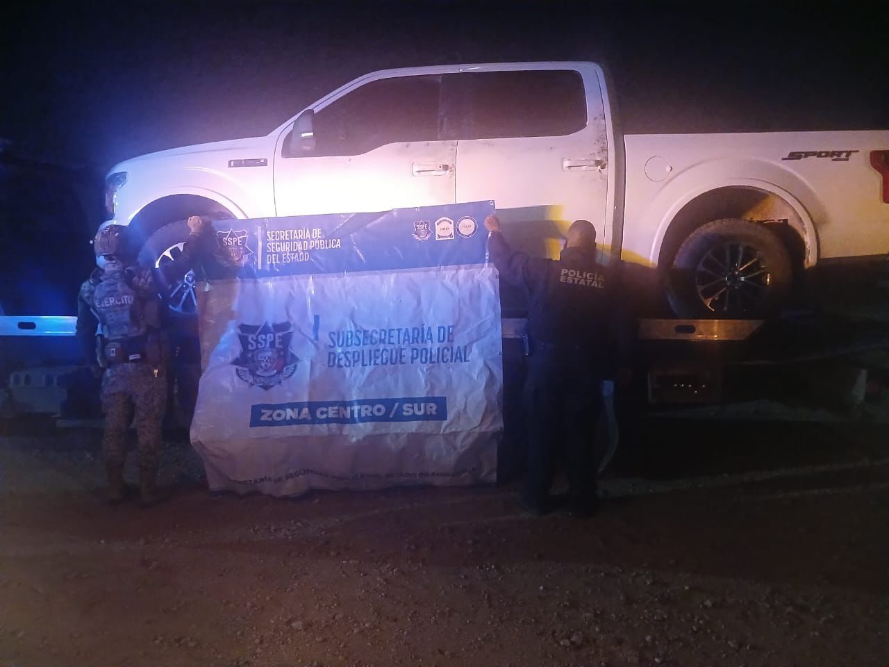 Refuerzan vigilancia carretera: decomisan fusiles calibre 7.62 en la vía corta