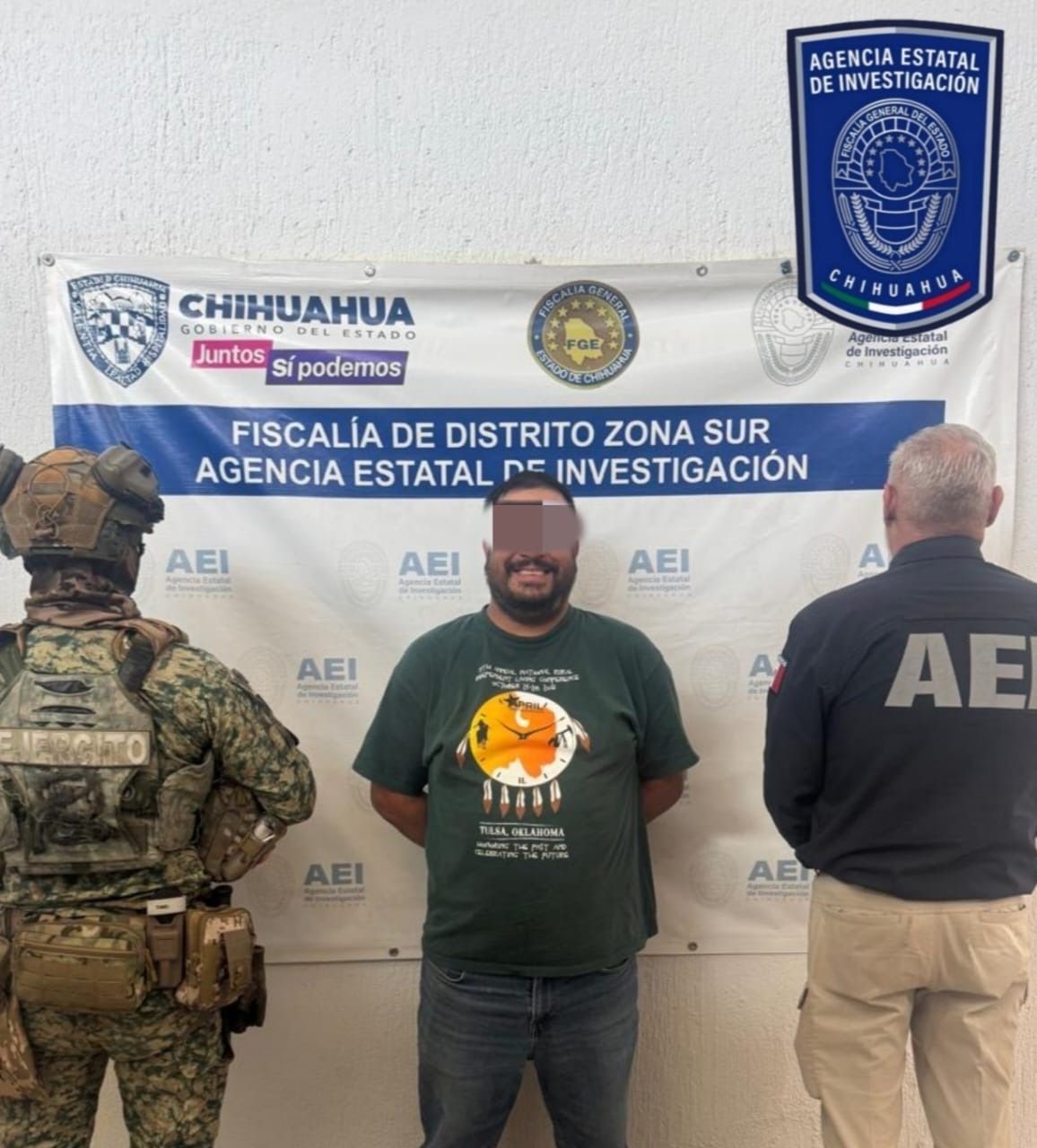 Captura AEI a presunto agresor sexual en Parral