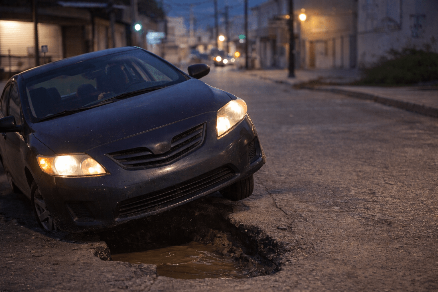 Síndica Dalila Villalobos ofrece apoyo legal a ciudadanos afectados por baches