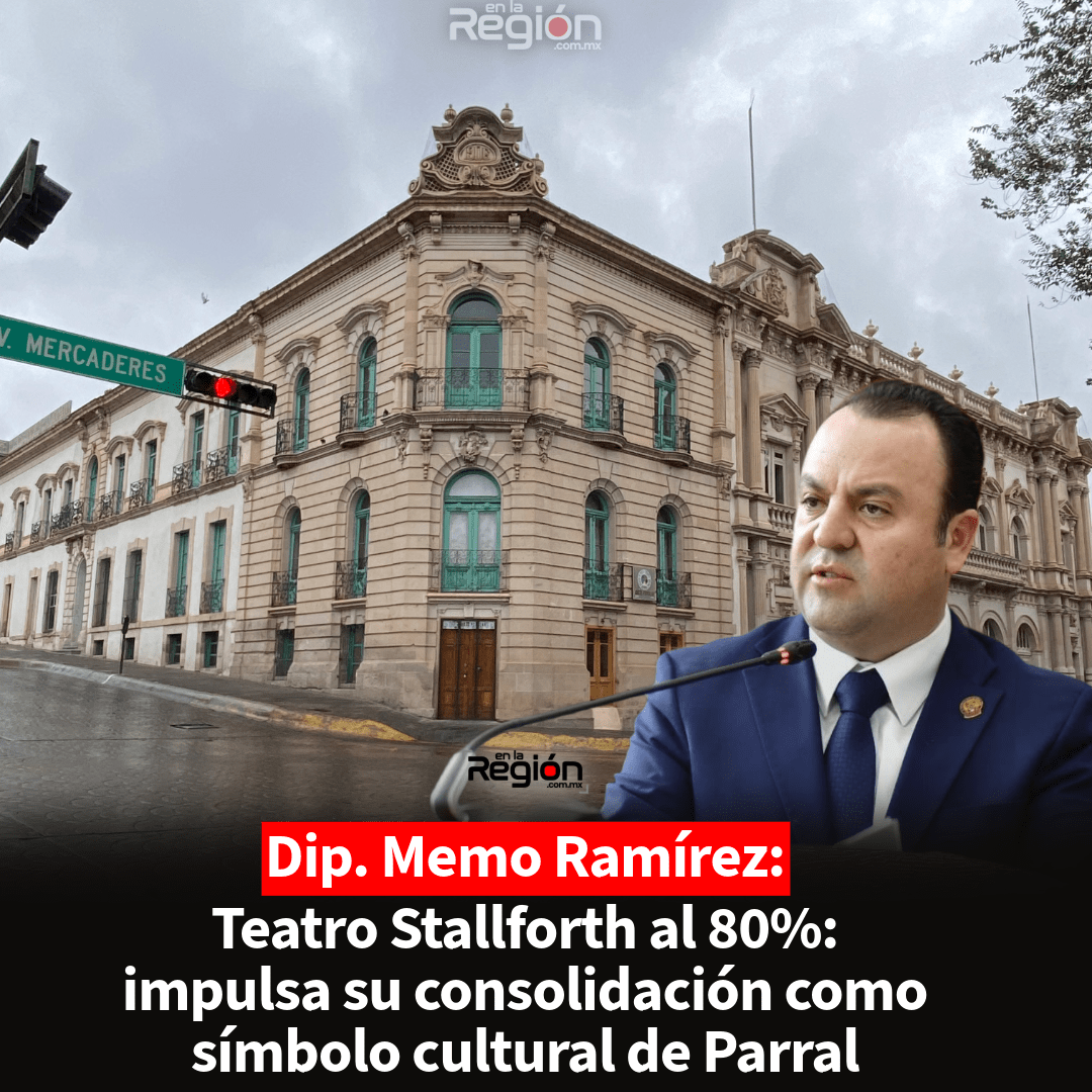 Gestión y visión, el rumbo para concretar el proyecto cultural del Teatro Stallforth en Parral ; Memo Ramírez.
