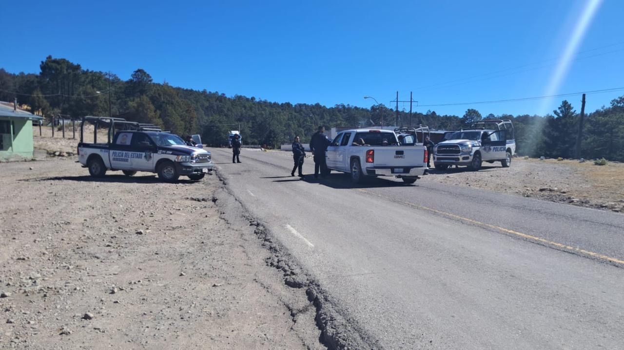 Despliegan fuerte operativo en Guadalupe y Calvo previo a reunión extraordinaria de seguridad