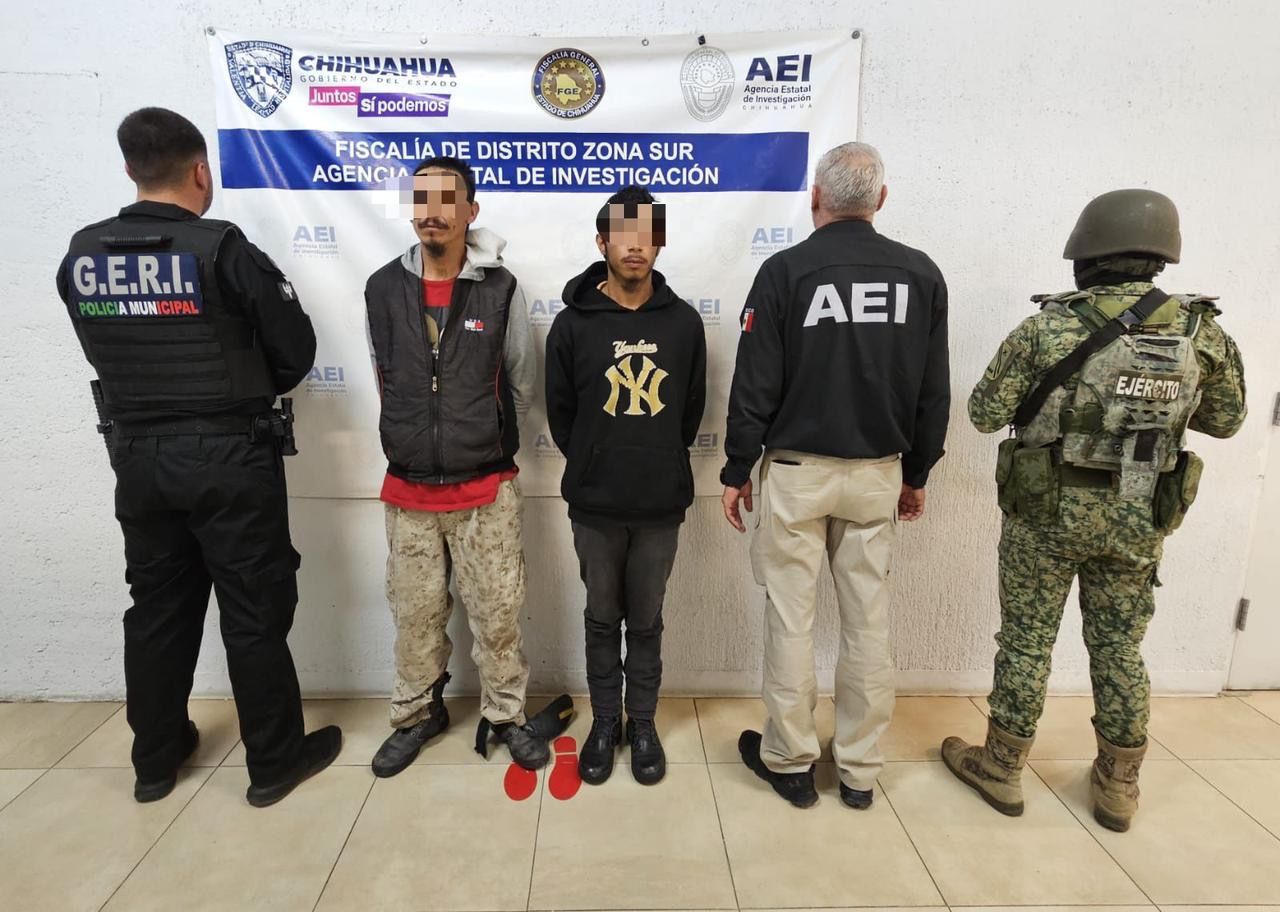 Aprehende FGE a probables responsables de secuestro exprés, robo agravado y amenazas en Parral