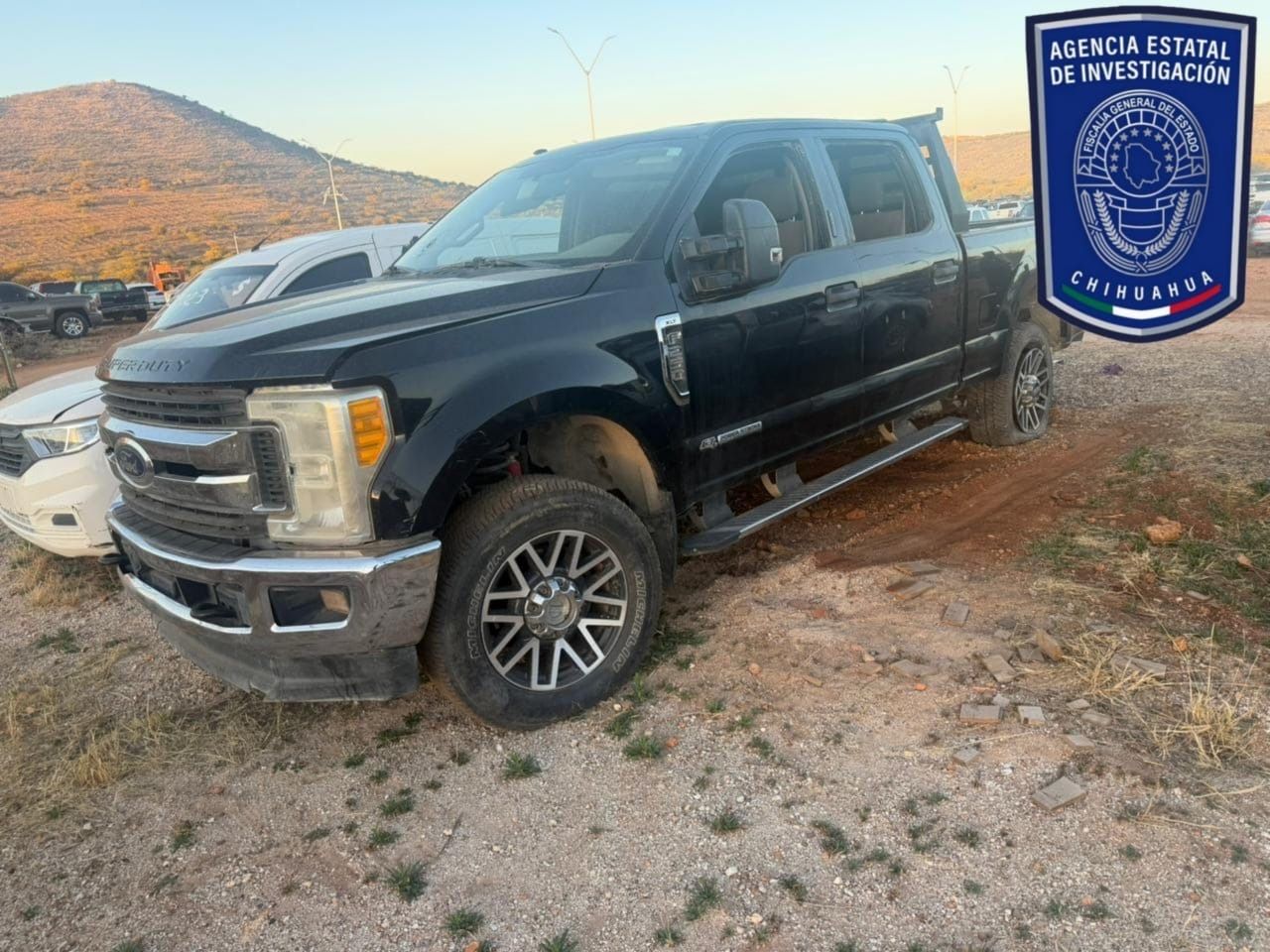 Recuperan en Parral Ford F250 robada en la carretera Chihuahua–Satevó