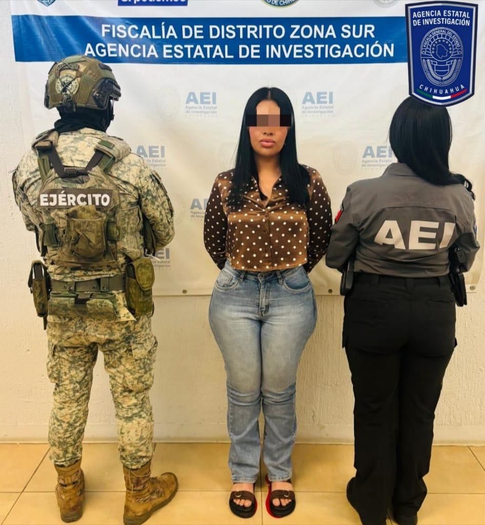 Detienen a mujer por desaparición de dos personas en Parral