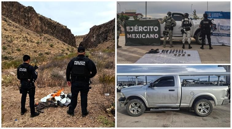 Caen narcocampamento y Ram blindada en Aldama