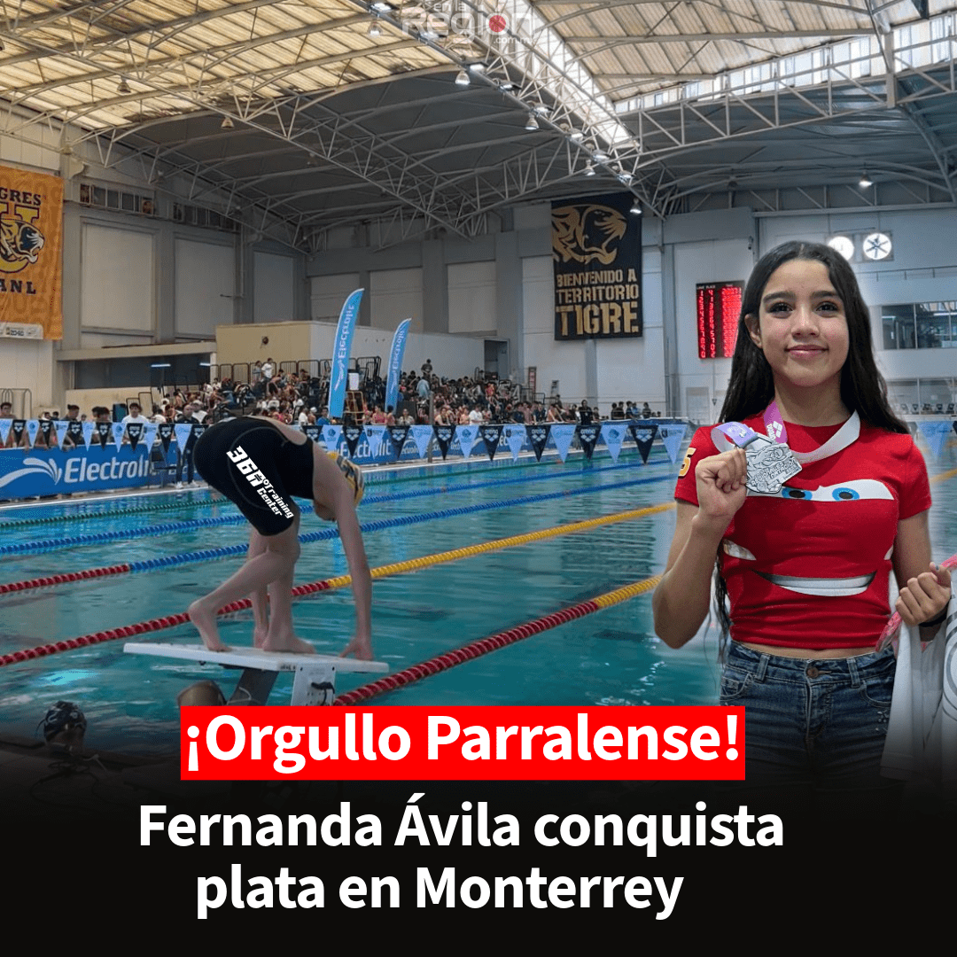 ¡Orgullo parralense! Fernanda Ávila conquista plata en Monterrey