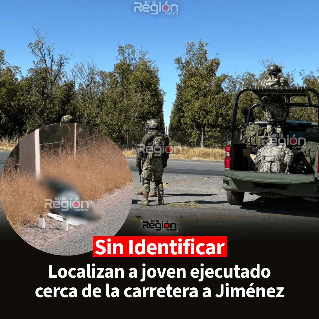 Violento hallazgo en carretera Torreón–Jiménez