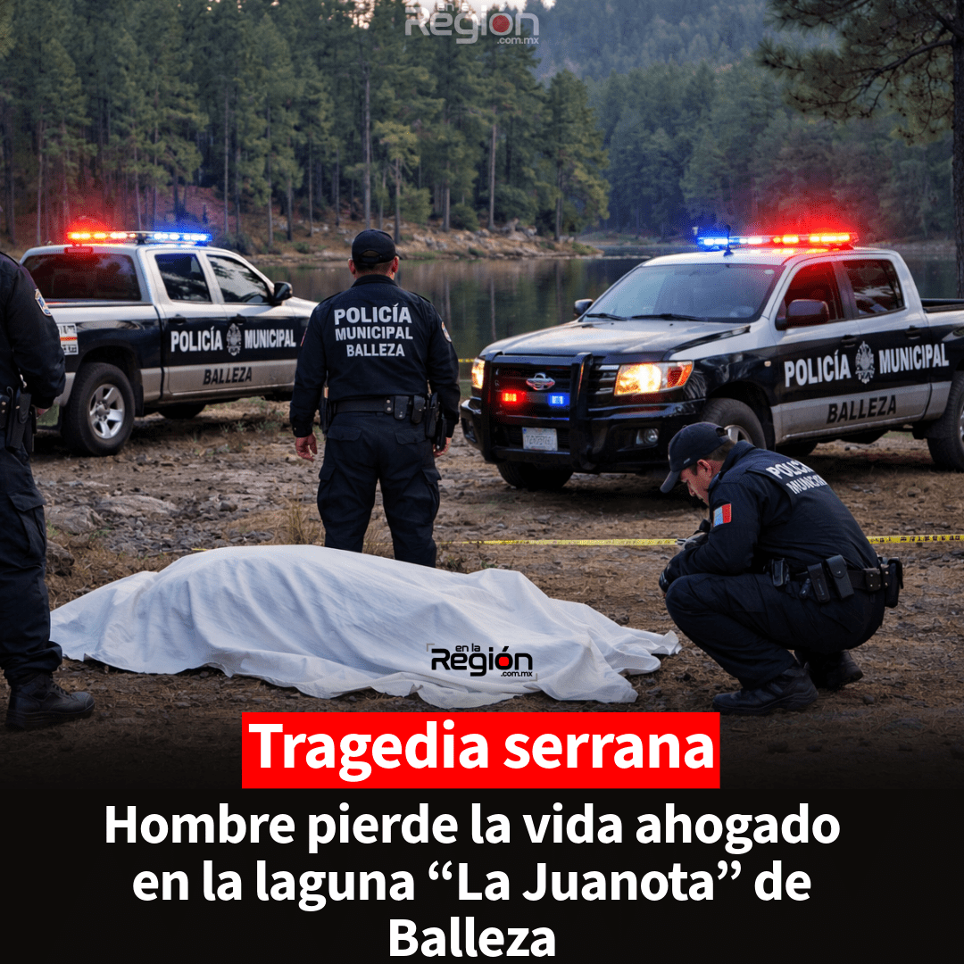 Trágico hallazgo en la sierra: localizan cuerpo flotando en laguna de Balleza