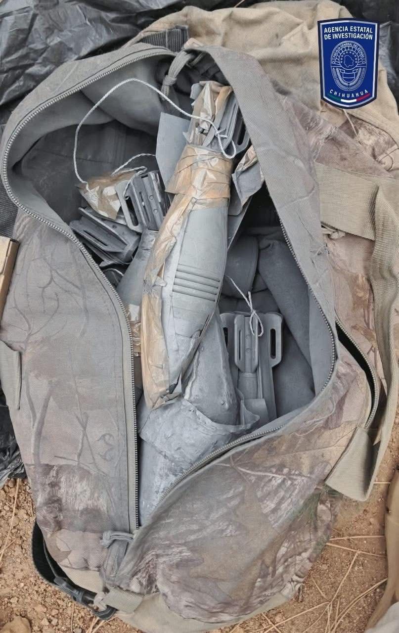Aseguran tres vehículos, un fusil y explosivos tras reporte de personas armadas en Madera