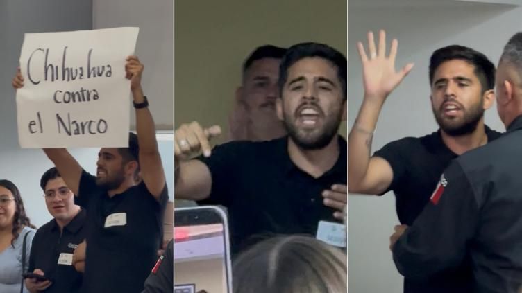Retiran a ciudadano del Congreso por gritar durante sesión